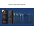 Eigshow Beauty Full JADE SERIES - 15 PCS MAKEUP BRUSH KIT - TOURMALINE BLUE